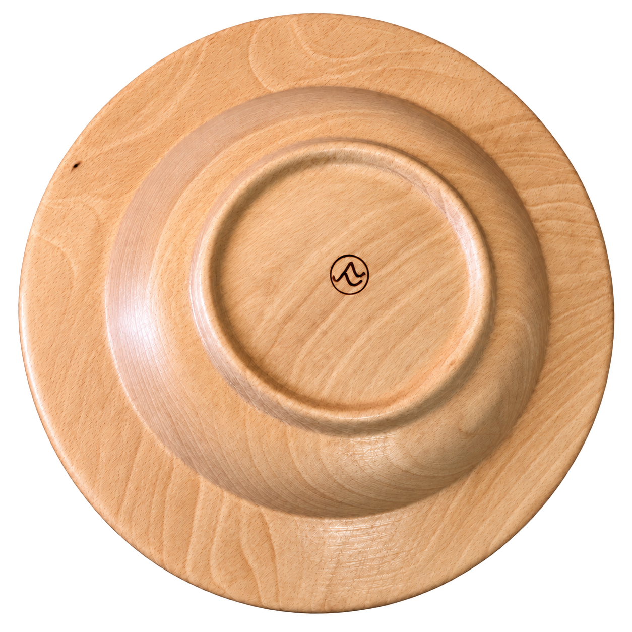 Teller aus Buchenholz – Bild 2